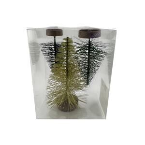 IKEA Fejka 704.952.10 Christmas Holiday Miniature Bristle Trees Set of 3 NIB